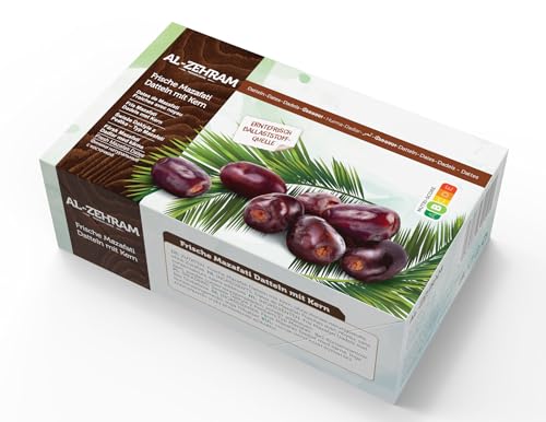 12 x 500g Al Zehram Mazafati Datteln cremig & soft 100% Naturprodukt ohne Zusätze ungeschwefelt und ungezuckert 12 x 500g Al Zehram Mazafati Datteln cremig & soft 100% Naturprodukt ohne Zusätze ungeschwefelt und ungezuckert von Generisch