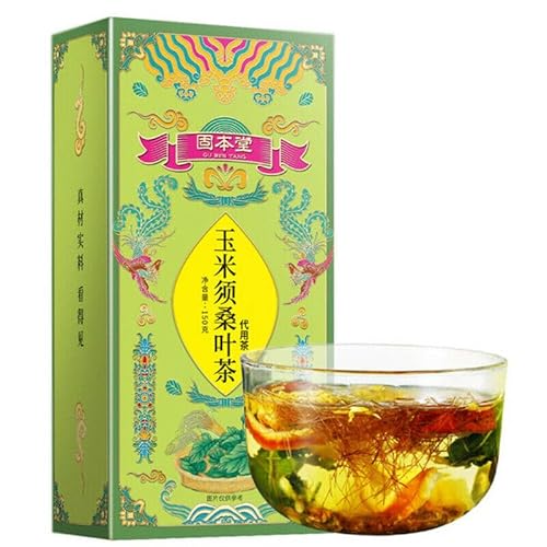 150g Kräutertee Aus Maulbeerblättern Und Maisseide Original Dufttee Aus China Guter Tee Natürlicher Bio-Blumentee Gebrüht Aus Chinesischem Blumentee (2pcs) von Generisch