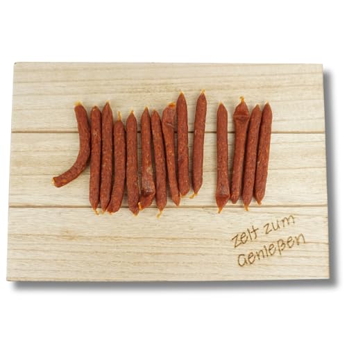 150g Scharfe Salami Sticks von der Landmetzgerei Bühler aus 100% Deutschem Fleisch Pikant & Aromatisch Ideal für Vesper, Wandern & Snacks Deutsche Qualität von Generisch