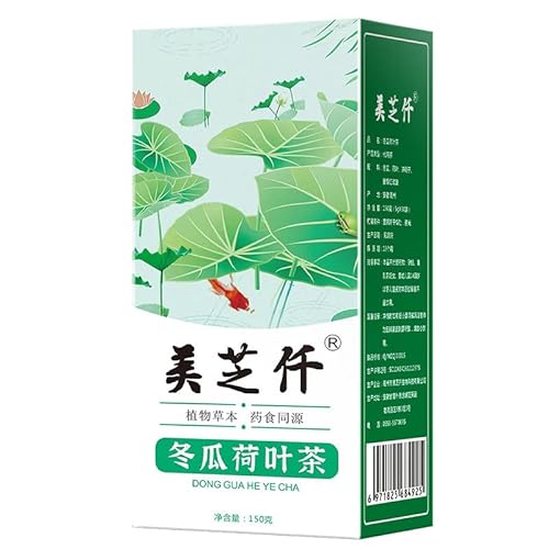 150g Wintermelonen Lotusblatt Kräutertee Original Chinesischer Dufttee Natürlicher Bio Blütentee Frei Von Zusatzstoffen Kräutertee Entölt Blüten Und Früchtetee Aufgebrühter Tee von Generisch