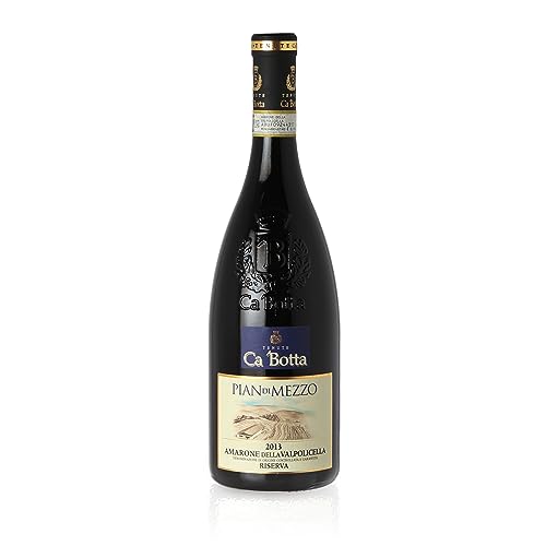 2013 Pian di Mezzo Amarone della Valpolicella DOCG Riserva - Ca'Botta - Rotwein trocken aus Verona/Valpolicella, Italien (1x0,75l) von Generisch