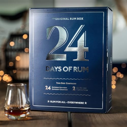 24 Days of Rum der Original-Rumkalender Adventskalender Blue Edition PiHaMi® von Generisch