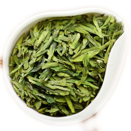 250g frisch gepflückter chinesischer Bio-Longjing-Grüntee – handgefertigt nach traditioneller Verarbeitung erfrischend und knackig original natürlich ohne Zusatzstoffe von Generisch