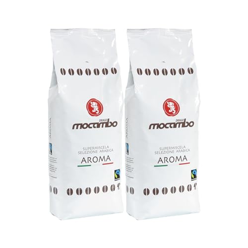Mocambo Aroma Fairtrade im Vorteilspack, 2x1kg Bohne von Drago Mocambo
