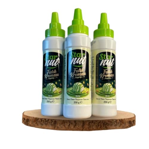 3 Tubes x Pistazien Creme Perektif geeignet für die Verwendung von Pistazienpaste und Dubai-Schokolade 250 Gramm Tube mit Pufai 3 Tubes x Pistazien Creme Perektif geeignet für die Verwendung von Pistazienpaste und Dubai-Schokolade 250 Gramm Tube mit Pufai von Generisch