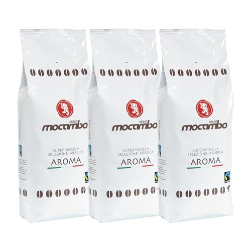 Mocambo Espresso Aroma im Vorteilspack, 3 x 1kg Bohnen von Drago Mocambo