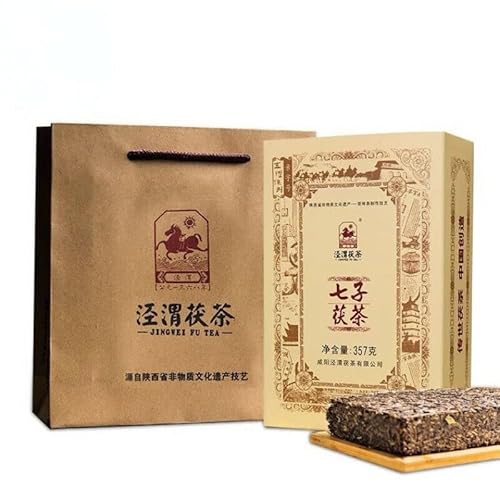 357g Jingwei Fu Cha Shanxi Qizi Fu Cha Goldener Blütentee Drei Spitzen Reduzieren Original Chinesischer Kräutertee Frei Von Zusatzstoffen Beruhigender Und Entspannender Dufttee von Generisch