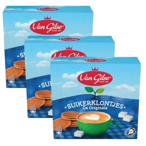3er x Van Gilse Suikerklontjes Würfelzucker zucker weißer Zuckerwürfel 1000 Gramm 3er x Van Gilse Suikerklontjes Würfelzucker zucker weißer Zuckerwürfel 1000 Gramm von Generisch