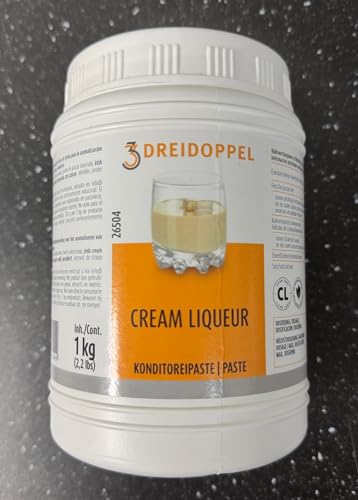 12 Sorten Dreidoppel Pasten 1 kg, Konditoreipaste, Aromapaste, backfest 1000g (Irish Cream) von Generisch