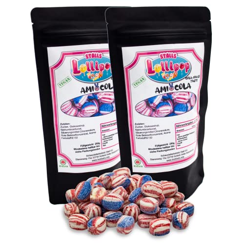 500g Amerikanische Cola Bonbons - 500g garantiert leckere Bonbons mit Cola Geschmack … von Generisch