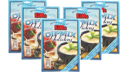 5x Kims Dip Mix Holiday 17g 5x Kims Dip Mix Holiday 17g von Generisch