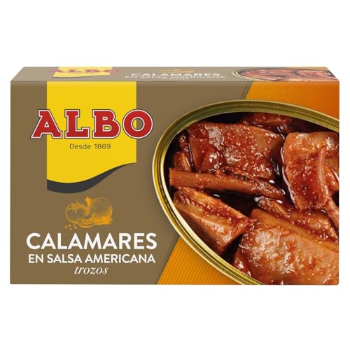 ALBO Tintenfisch in amerikanischer Soße 75 g. 9er-Packung von Generisch