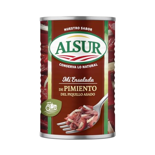 ALSUR Salat aus Piquillo-Paprika 380 g 2er Pack ALSUR Salat aus Piquillo-Paprika 380 g 2er Pack von Generisch