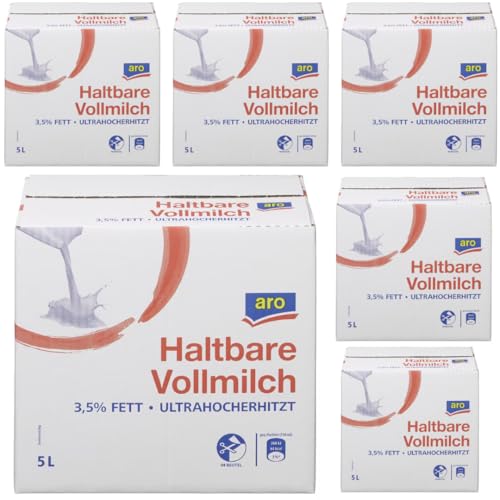 ARROO H-Milch fettarme milch% 3,5 Fett haltbare milch 5000 Mililiter, 6 STÜCK ARROO H-Milch fettarme milch% 3,5 Fett haltbare milch 5000 Mililiter, 6 STÜCK von Generisch