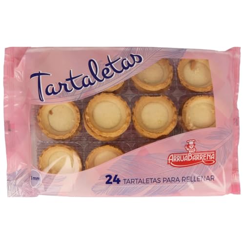 ARRUABARRENA Kleine Törtchen zum Füllen 24 Stk. 180 g 4er-Pack. von Generisch