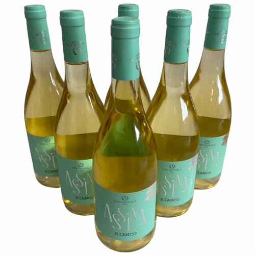 Cantina San Donaci, ASSINA Bianco Puglia IGP 2023, Weißwein aus Italien, 750 ml., 6er-Set von Generisch