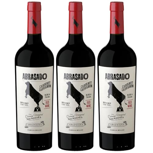 Abrasado 2021 Parcel Blend Cabernet Sauvignon - Mendoza/Argentinien - Rotwein trocken (3 x 0.75 l) von Generisch