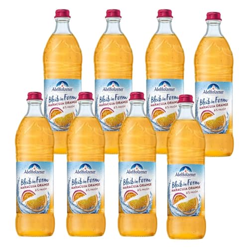 Adelholzener Bleib in Form Maracuja Orange 8 Flaschen je 0,75l inkl. Mehrweg Pfand Adelholzener Bleib in Form Maracuja Orange 8 Flaschen je 0,75l inkl. Mehrweg Pfand von Generisch