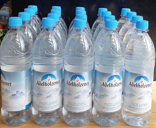 Adelholzener Mineralwasser Naturell, 20 Flaschen à 1 Liter, inkl. Mehrwegpfand von Generisch