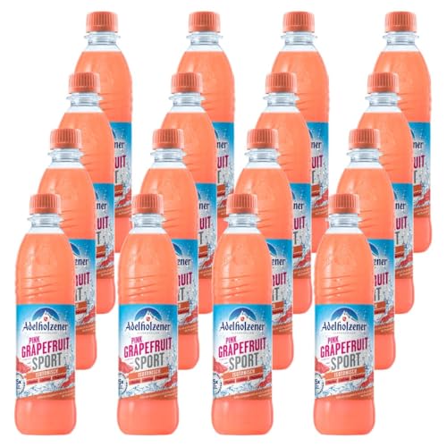 Adelholzener Pink Grapefruit Sport Iso 16 Flaschen je 0,5l inkl. Mehrweg Pfand Adelholzener Pink Grapefruit Sport Iso 16 Flaschen je 0,5l inkl. Mehrweg Pfand von Generisch