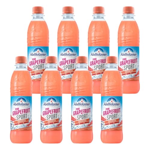 Adelholzener Pink Grapefruit Sport Iso 8 Flaschen je 0,5l inkl Mehrweg Pfand Adelholzener Pink Grapefruit Sport Iso 8 Flaschen je 0,5l inkl Mehrweg Pfand von Generisch