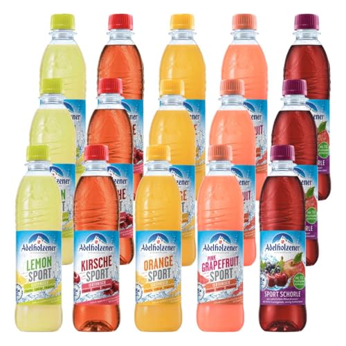 Adelholzener Sport Mischpaket 15 Flaschen je 0,5l incl Mehrweg Pfand Adelholzener Sport Mischpaket 15 Flaschen je 0,5l incl Mehrweg Pfand von Generisch
