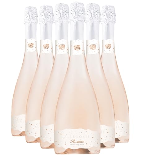 Allégorie Sparkling Rosé Extra-Brut Roséwein - Roseline - französischer Wein - Rebsorte Grenache, Cinsault, Caladoc - 6x75cl Allégorie Sparkling Rosé Extra-Brut Roséwein - Roseline - französischer Wein - Rebsorte Grenache, Cinsault, Caladoc - 6x75cl von Generisch