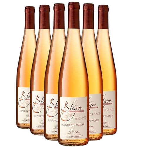 Alsace Gewurztraminer Orange 2023 - Bio - Domaine Claude et Christophe Bléger - g.U. - Elsass Frankreich - Rebsorte Gewurztraminer - 6x75cl Alsace Gewurztraminer Orange 2023 - Bio - Domaine Claude et Christophe Bléger - g.U. - Elsass Frankreich - Rebsorte Gewurztraminer - 6x75cl von Generisch