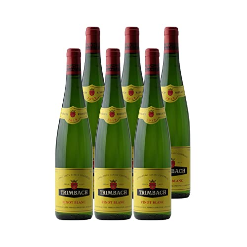 Alsace Pinot Blanc Weißwein 2018 - Trimbach - g.U. - Elsass Frankreich - Rebsorte Pinot Blanc - 6x75cl von Generisch