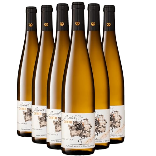 Alsace Terre Natale Gewurztraminer Vieilles Vignes Weißwein 2022 - Bio - Domaine Gueth - g.U. - Elsass Frankreich - Rebsorte Gewurztraminer - 6x75cl Alsace Terre Natale Gewurztraminer Vieilles Vignes Weißwein 2022 - Bio - Domaine Gueth - g.U. - Elsass Frankreich - Rebsorte Gewurztraminer - 6x75cl von Generisch