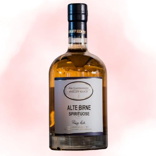 Alte Birne Schnaps | Birnen Spirituose Alte Gutsbrennerei Philipp Koch | Spirituosen Angebote der Brennerei in 0,5 L | Alte Sorte mit 35,0% VOL Alte Birne Schnaps | Birnen Spirituose Alte Gutsbrennerei Philipp Koch | Spirituosen Angebote der Brennerei in 0,5 L | Alte Sorte mit 35,0% VOL von Generisch