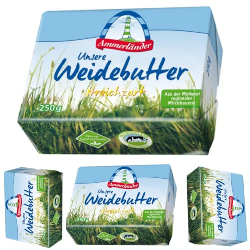 Ammmerlander Gute Butter mit schutz versiegelung 250 gramm, 4 er Ammmerlander Gute Butter mit schutz versiegelung 250 gramm, 4 er von Generisch