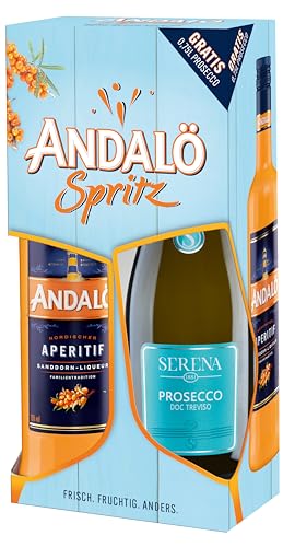 Andalö 0,7 Liter Aktionspackung mit Serena Prosecco 0,75l Andalö 0,7 Liter Aktionspackung mit Serena Prosecco 0,75l von Generisch
