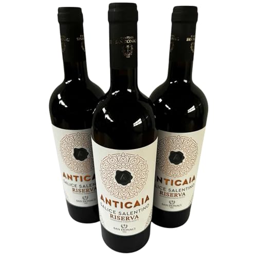 San Donaci, "Anticaia" Salice Salentino Riserva DOP 2017, Rotwein aus Italien, 750 ml., 3er-Set San Donaci, "Anticaia" Salice Salentino Riserva DOP 2017, Rotwein aus Italien, 750 ml., 3er-Set von Generisch