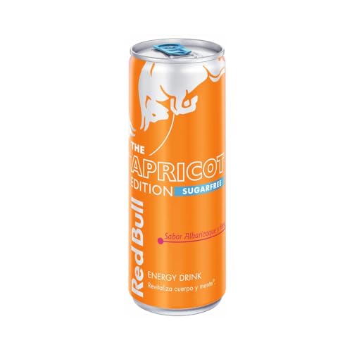 Apricot sugar free Zuckerfreies Energy-Drink mit Aprikosen- und Erdbeergeschmack 250 ml 12er Pack von Generisch