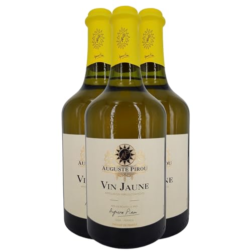 Arbois Vin Jaune Weißwein 2016 - Auguste Pirou - g.U. - Jura Frankreich - Rebsorte Savagnin - 3x62cl von Generisch