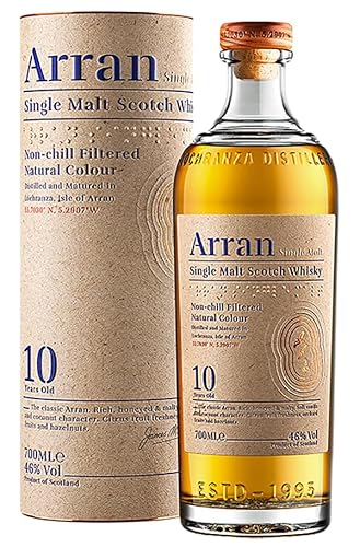 Arran 10 Jahre | Single Malt Scotch Whisky | 0,7 l. Flasche in Tube Arran 10 Jahre | Single Malt Scotch Whisky | 0,7 l. Flasche in Tube von Generisch