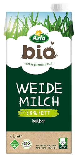 Arrla Haltbare Weidemilch 3.8% Fett, H-Milch aus artgerechter Tierhaltung, 12x1 l Arrla Haltbare Weidemilch 3.8% Fett, H-Milch aus artgerechter Tierhaltung, 12x1 l von Generisch