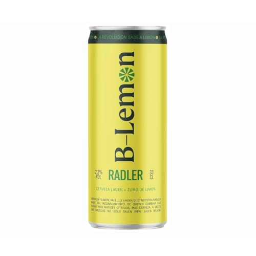 B LEMON Radler Bier mit Zitrone Dose 33 cl 12er Pack B LEMON Radler Bier mit Zitrone Dose 33 cl 12er Pack von Generisch