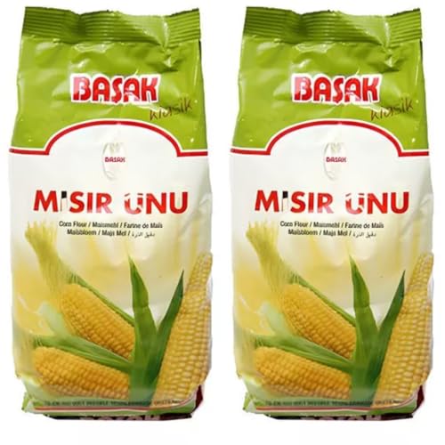 BASA Maismehl – Fein gemahlen, Vielseitig und Natürlich | Ideal für Brot, Kuchen und Pfannengerichte – Nettogewicht 400 g, 2 ER BASA Maismehl – Fein gemahlen, Vielseitig und Natürlich | Ideal für Brot, Kuchen und Pfannengerichte – Nettogewicht 400 g, 2 ER von Generisch