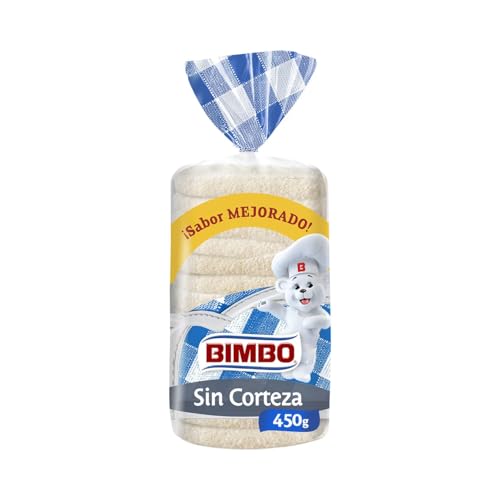 BIMBO Weißtoastbrot ohne Rinde 450 g, 3er-Pack von Generisch