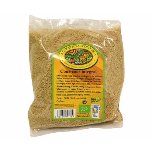BIOGORET Bio-Vollkorn-Couscous, BIOGORET, 500 g, 2er-Pack von Generisch