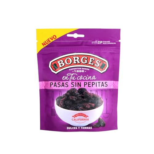 BORGES Kalifornische kernlose Rosinen BORGES 150 g. 6er-Packung BORGES Kalifornische kernlose Rosinen BORGES 150 g. 6er-Packung von Generisch