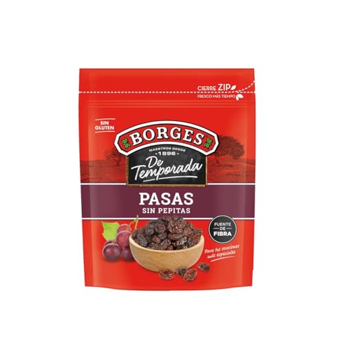 BORGES Kernlose Rosinen BORGES SAISONAL 250 g. 4er-Packung BORGES Kernlose Rosinen BORGES SAISONAL 250 g. 4er-Packung von Generisch