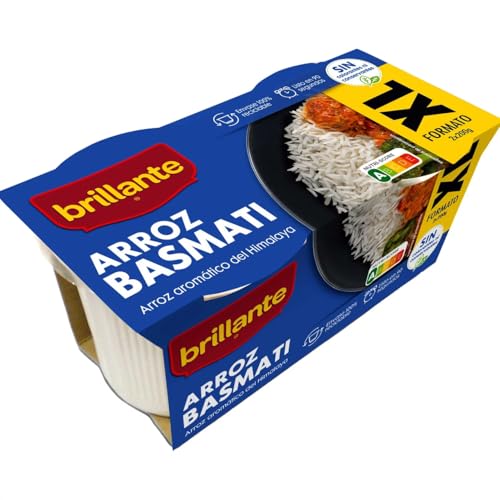BRILLANTE Basmati-Reis, XL-Format, 400 g, 2er-Pack BRILLANTE Basmati-Reis, XL-Format, 400 g, 2er-Pack von Generisch