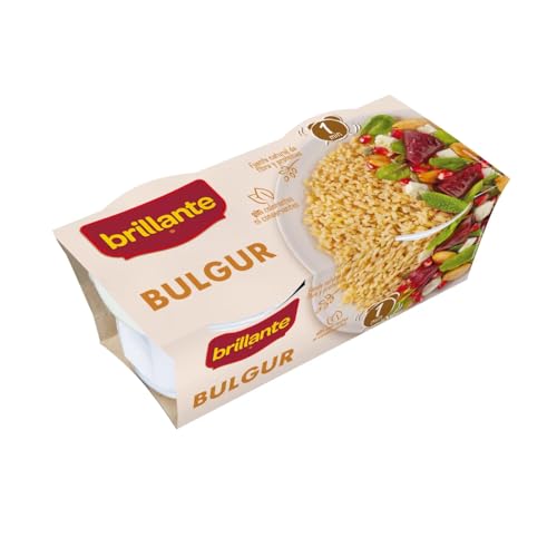 BRILLANTE Bulgur in Schalen, 2er-Packung x 125 g, 8er-Packung von Generisch