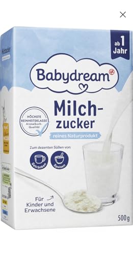 Babydream Milchzucker, Reines Naturprodukt, ab 1 Jahr, 500g Babydream Milchzucker, Reines Naturprodukt, ab 1 Jahr, 500g von Generisch