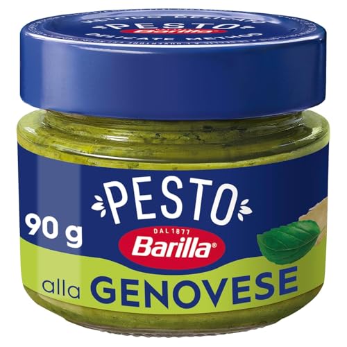 Barilla Pesto alla Genovese, 8x90g, glutenfreie Pasta-Sauce, Basilikum Barilla Pesto alla Genovese, 8x90g, glutenfreie Pasta-Sauce, Basilikum von Generisch