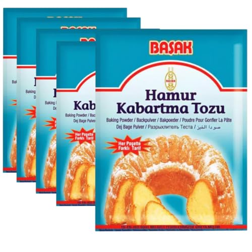 Basa Teig Backpulver 10 Gramm, 5 er von Generisch