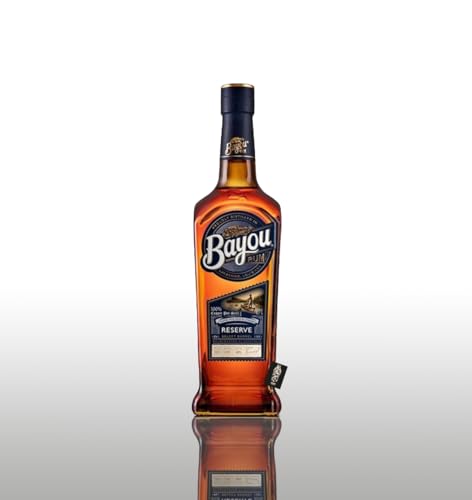 Bayou Rum Reserve 0,7L (40% vol.) inkl. Mixcompany Postkarte- [Enthält Sulfite] von Generisch